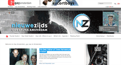 Desktop Screenshot of gayamsterdam.com